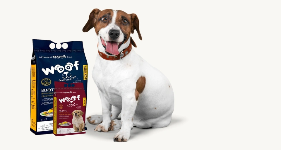 dog food banner