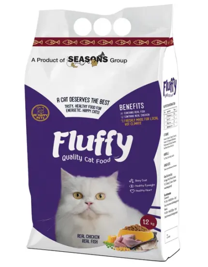Fluffy Cat Food