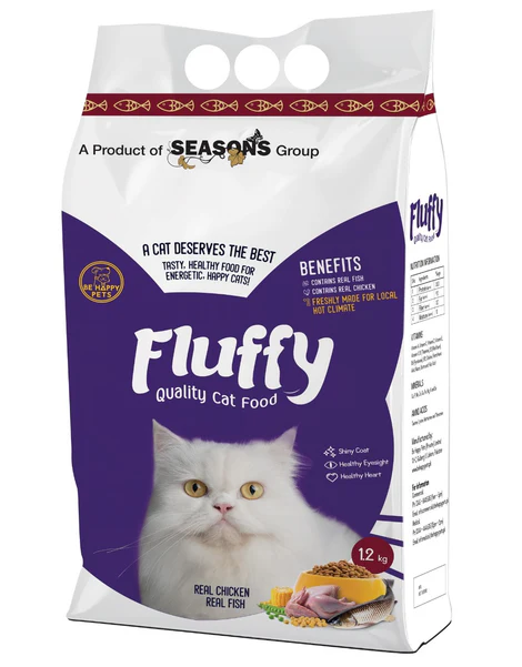 Fluffy Cat Food