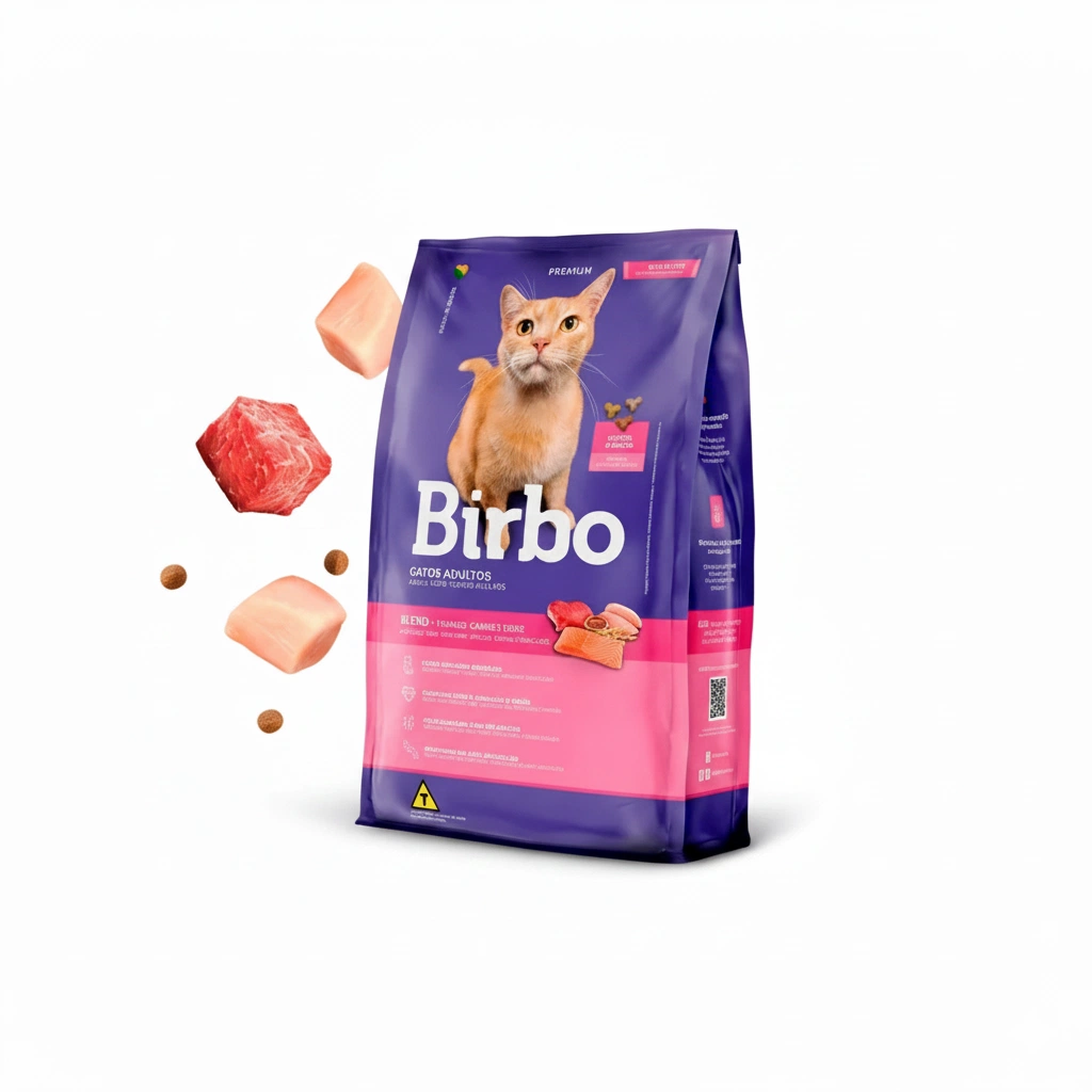 Birbo Cat Food blend Chicken Beef Fish