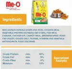 me-O cat food ingredients